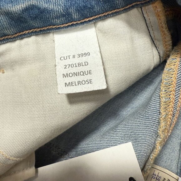 LAgence Womens Skinny Denim Jeans High-Rise Stretch Monique Light Blue Size 25 - Picture 6 of 7